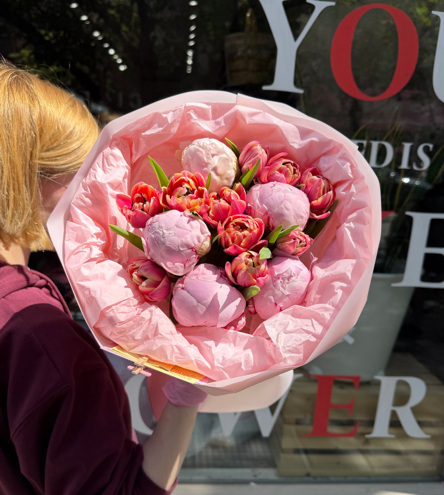Peonies & Tulips