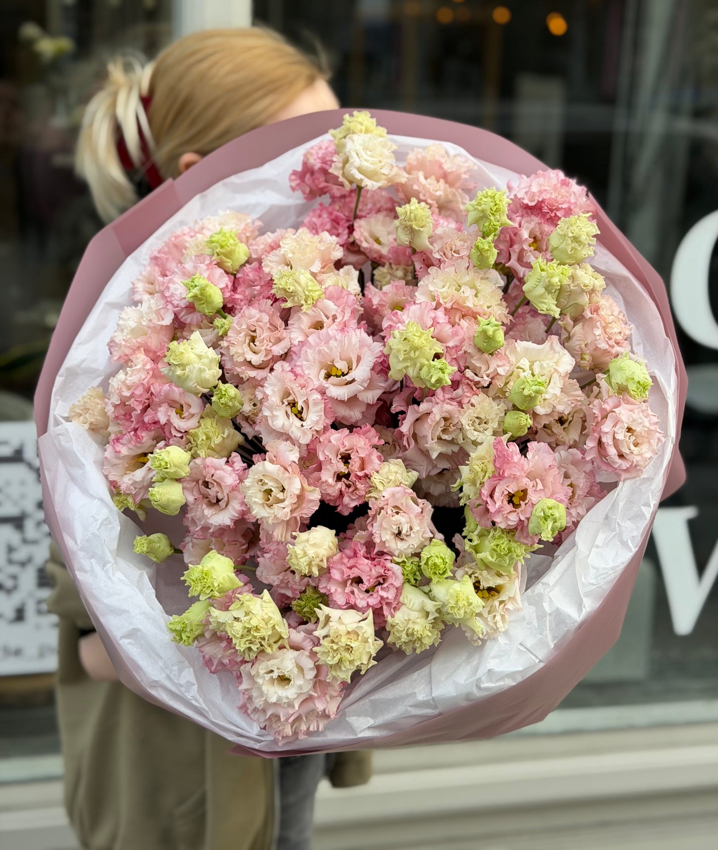 Pink Lisianthus Bouquet