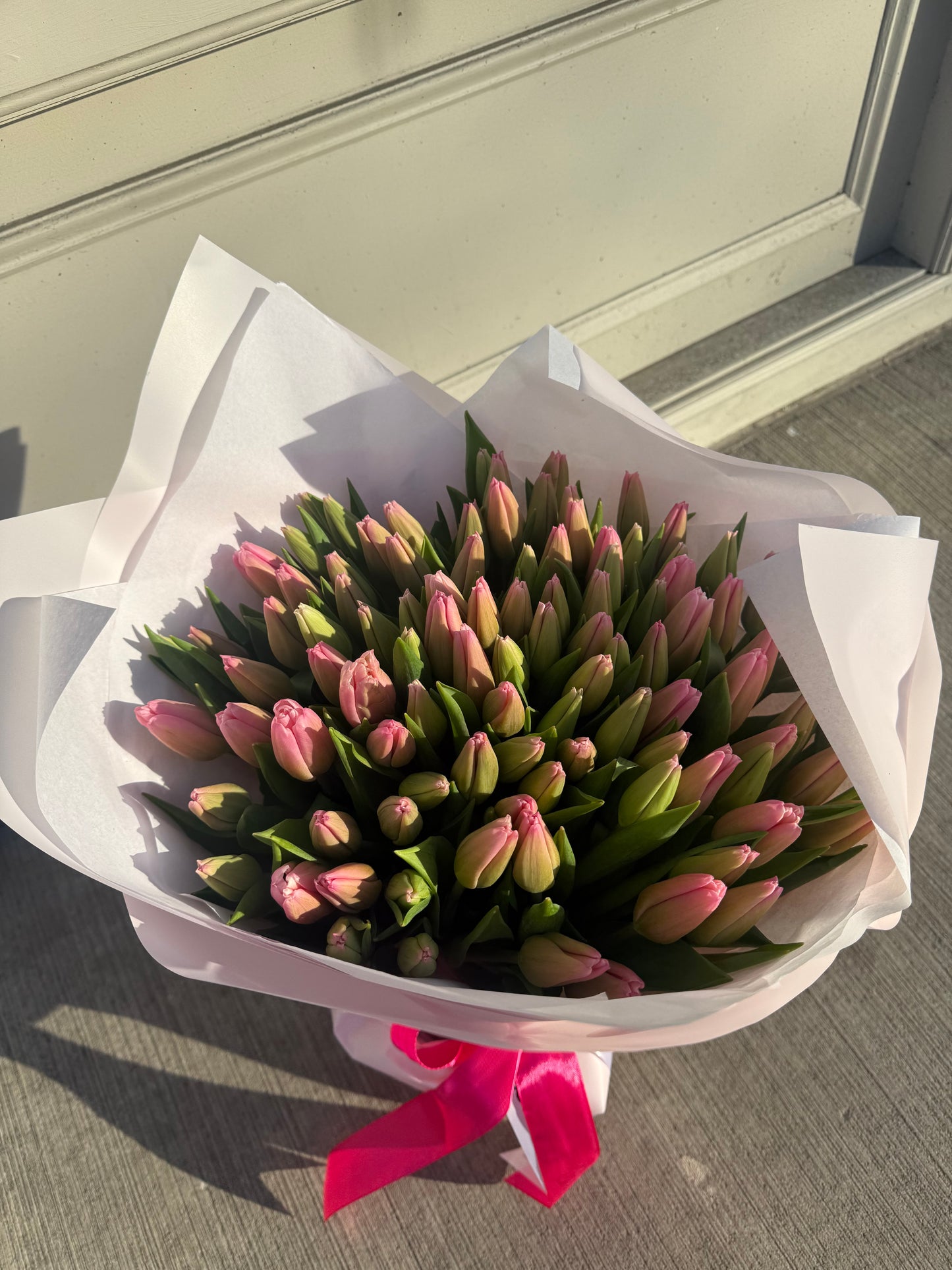Pink Tulips Bouquet
