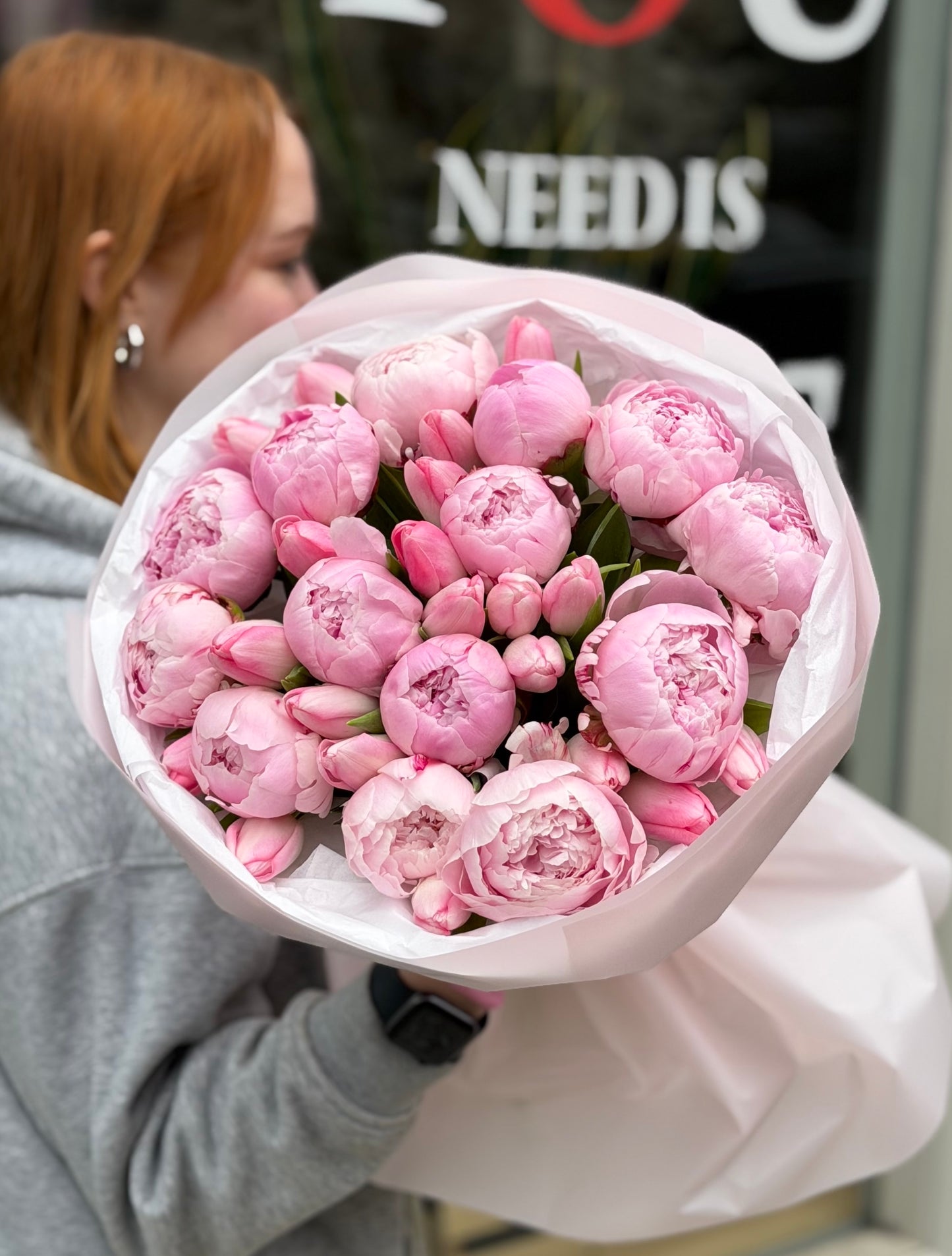 Peonies & Tulips