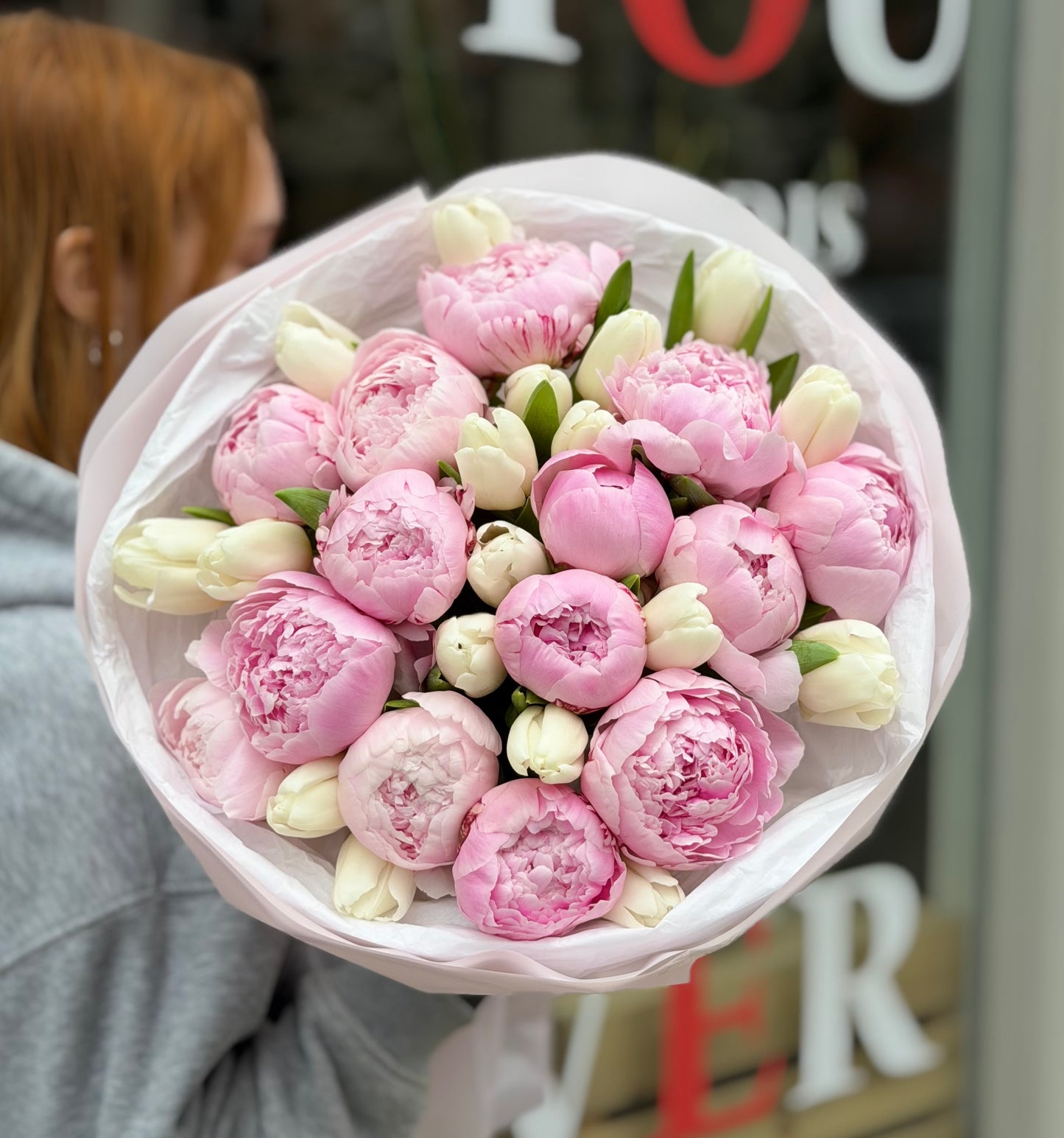 Peonies & Tulips