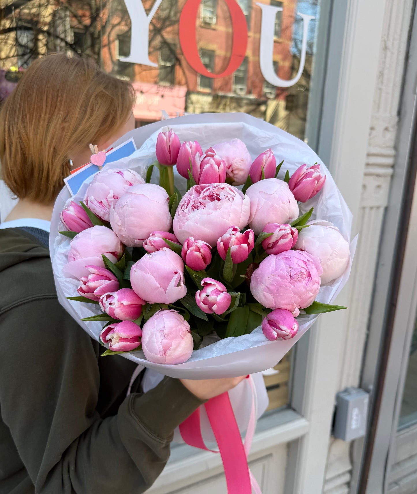 Peonies & Tulips