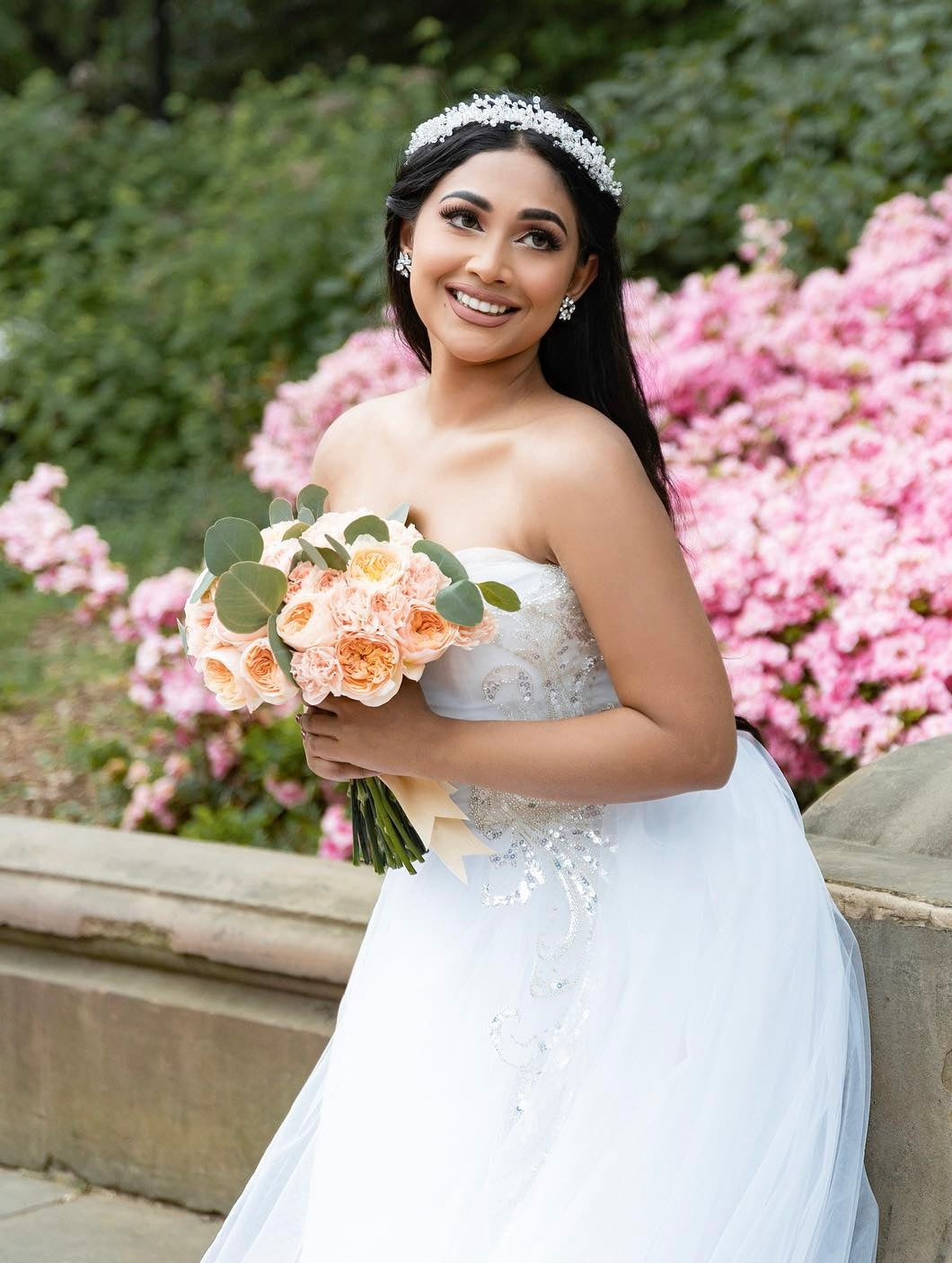 Wedding Bouquet "Peach"