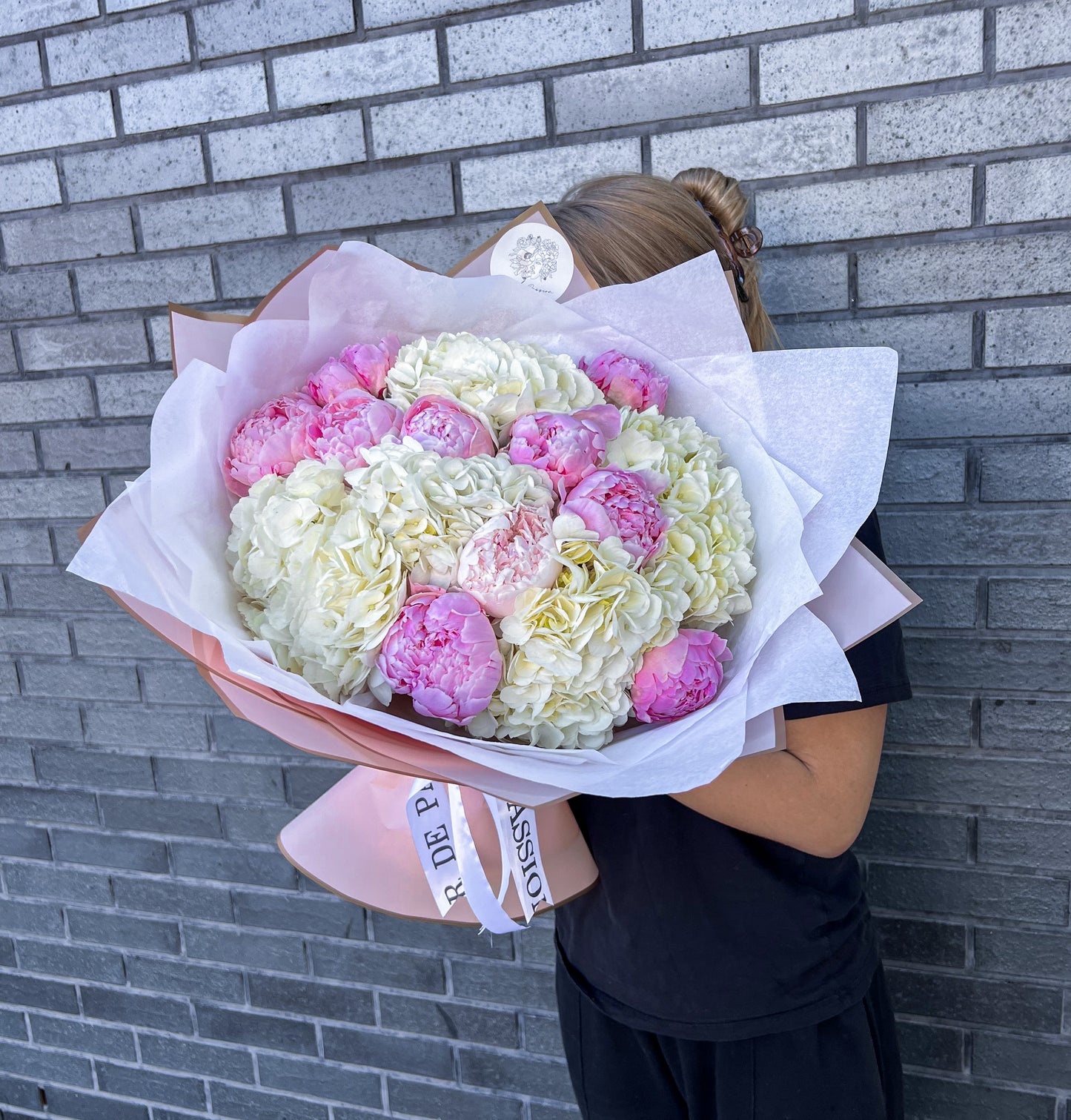 Pink Peonies & Hydrangeas